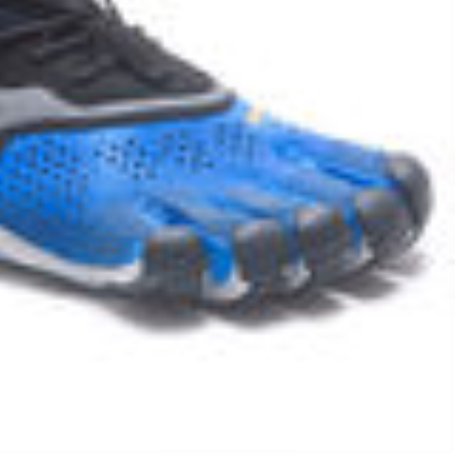 Mavi-siyah Vibram V-run Erkek